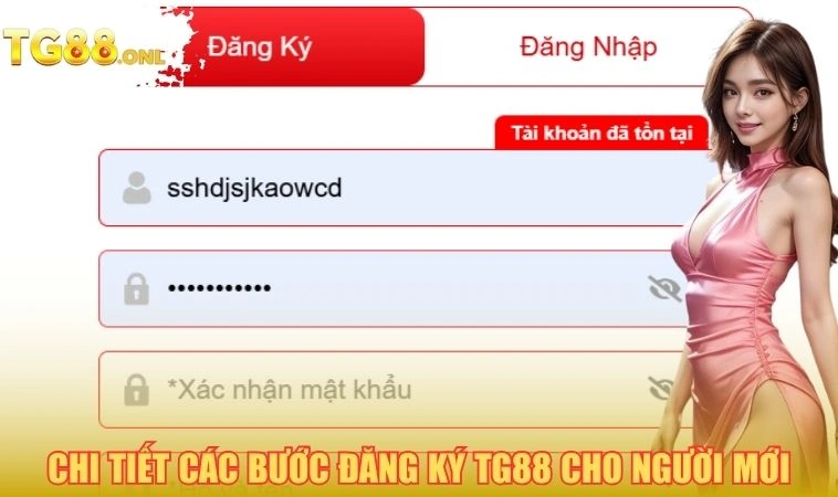 Chi tiết các bước đăng ký TG88 cho người mới