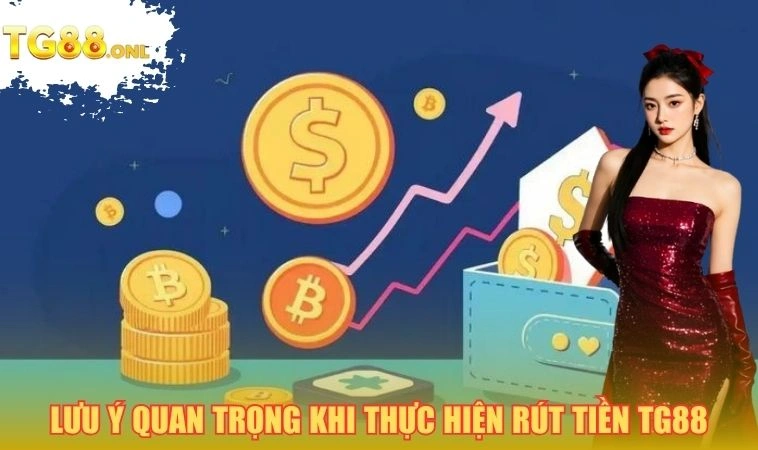 Rút Tiền TG88 3 Lưu ý quan trọng khi thực hiện rút tiền TG88