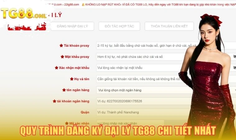 Đại Lý TG88 3 Quy trình đăng ký đại lý TG88 chi tiết nhất